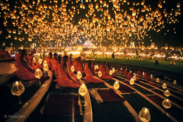 Фестиваль Лои Кратонг в Таиланде
